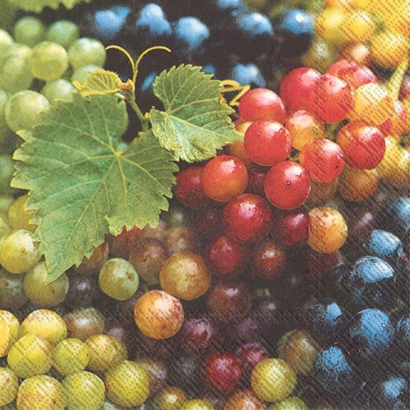 Lunch Napkin, Grapes