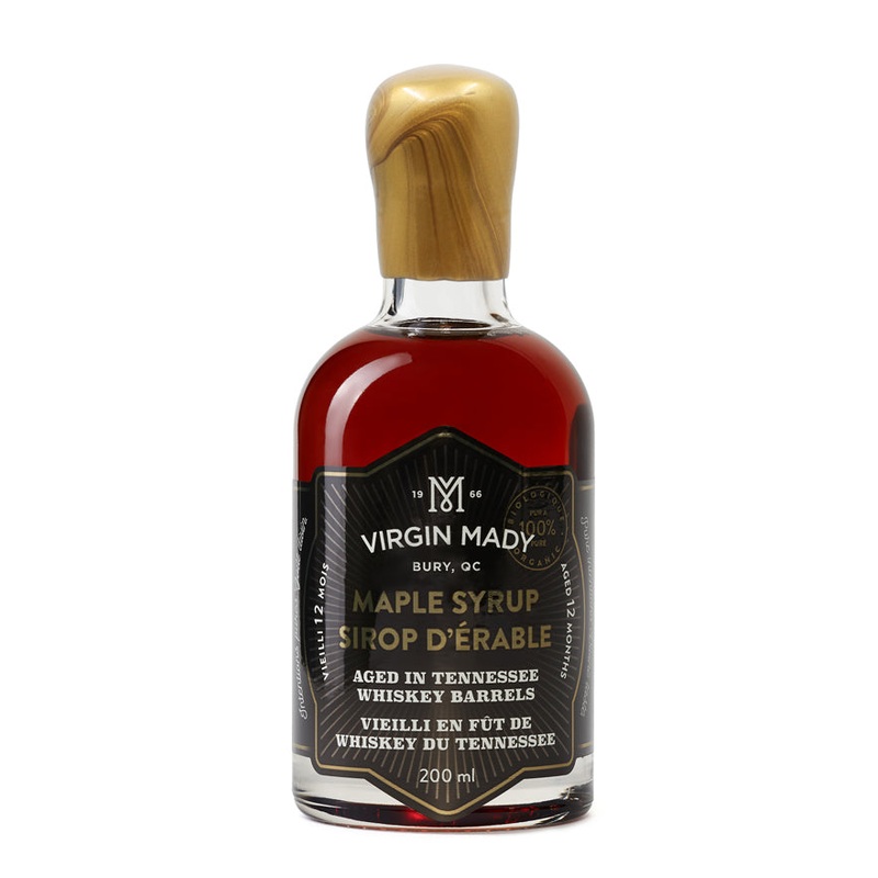 Organic Maple Syrup Aged in Tennessee Whiskey Barrels