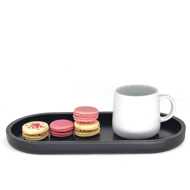 Oval Platter, Large Black