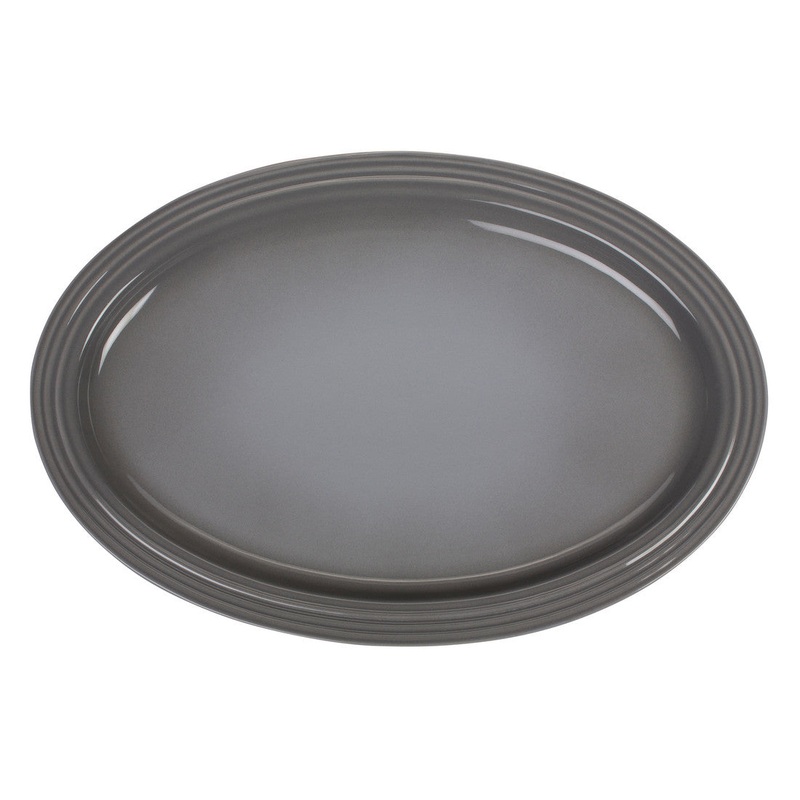 Oval Serving Platter, Oyster