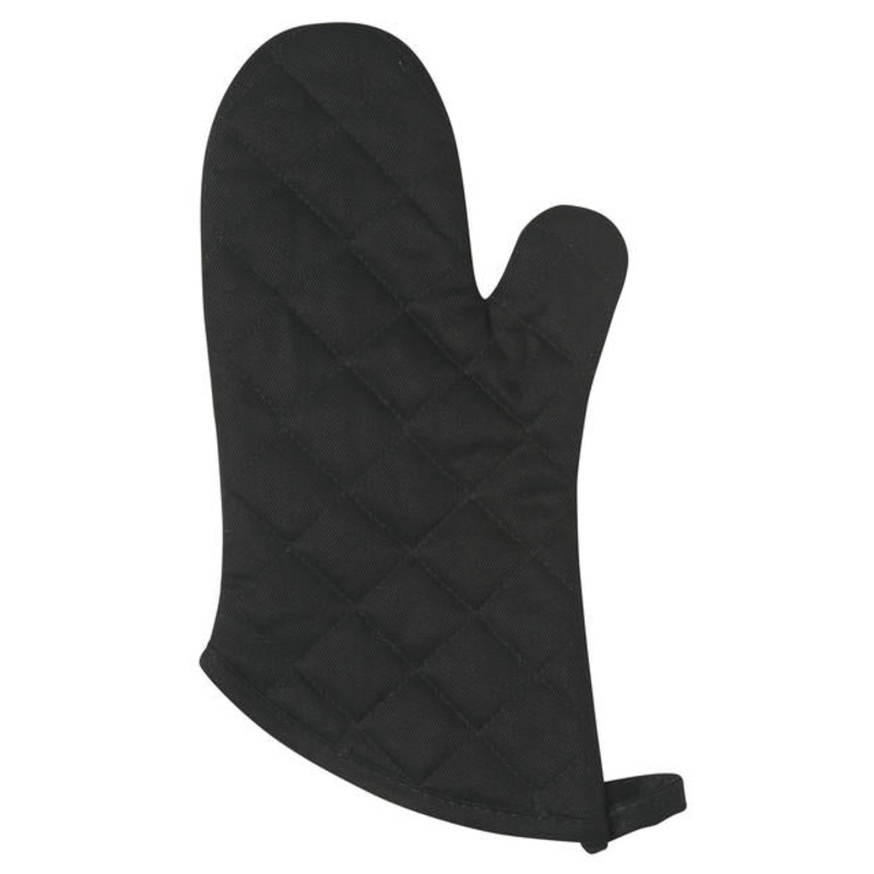 Oven Mitt Set, Black