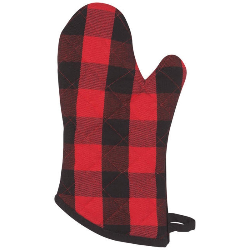 Oven Mitt Set, Buffalo Check