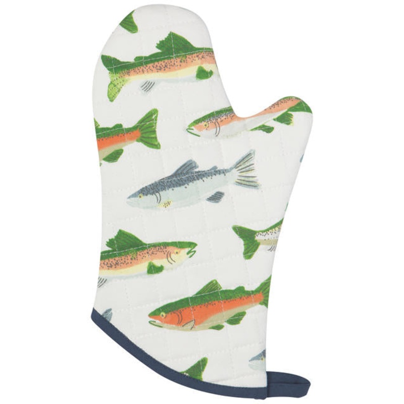 Oven Mitt Set - Gone Fishing