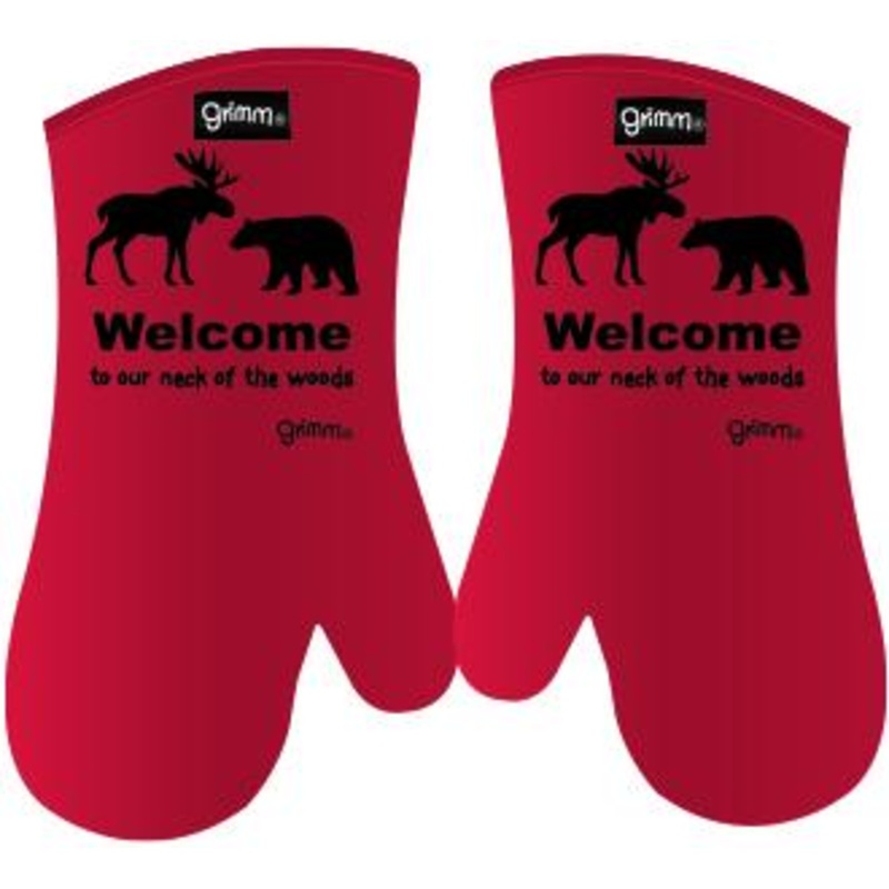 Oven Mitt Set, Our Neck of the Woods