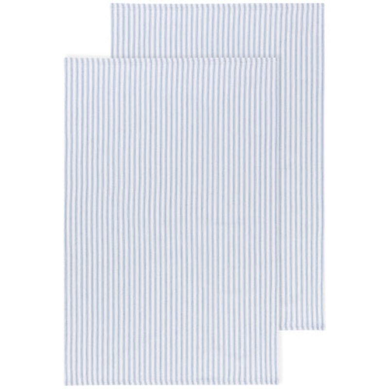 Glass Dishtowel Set - Slate Blue