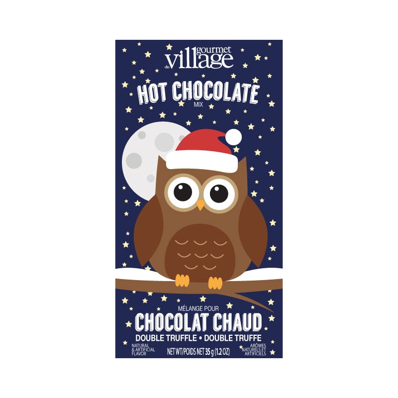 Hot Chocolate Santa Owl (Double Truffle)