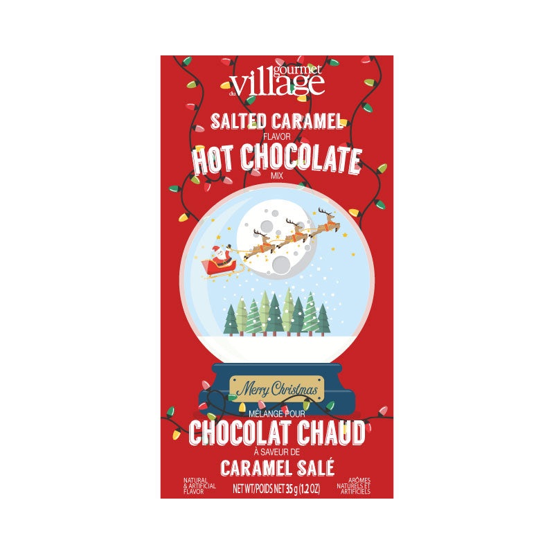 Hot Chocolate Snow globe (Salted Caramel)