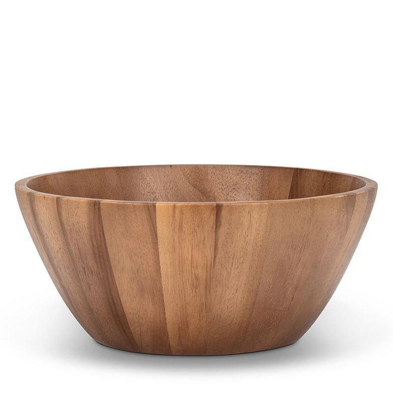 Deep Salad Bowl, Acacia Wood