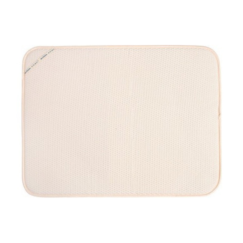 Dish Drying Mat, Cream