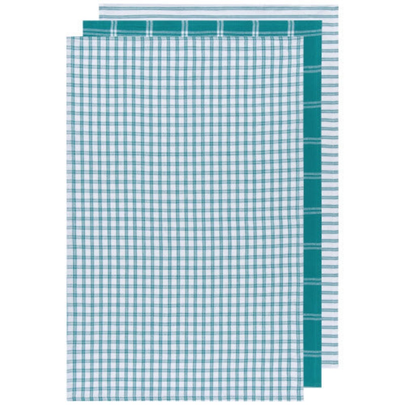 Dish Towel Set Tic-Tac-Toe Peacock