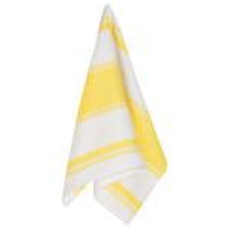Dish Towel Symmetry Yellow