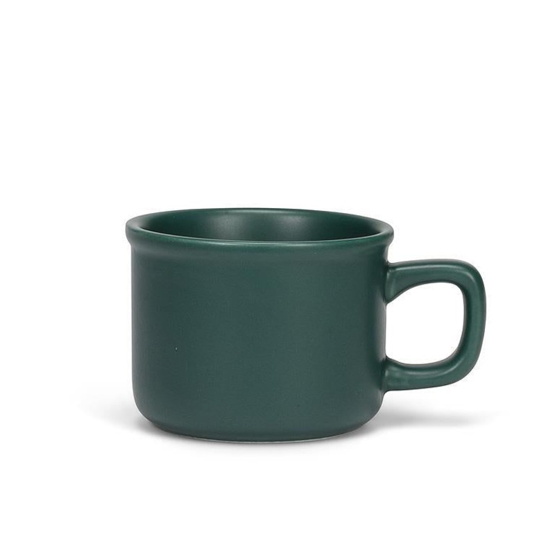 Espresso Cup, Matte Green
