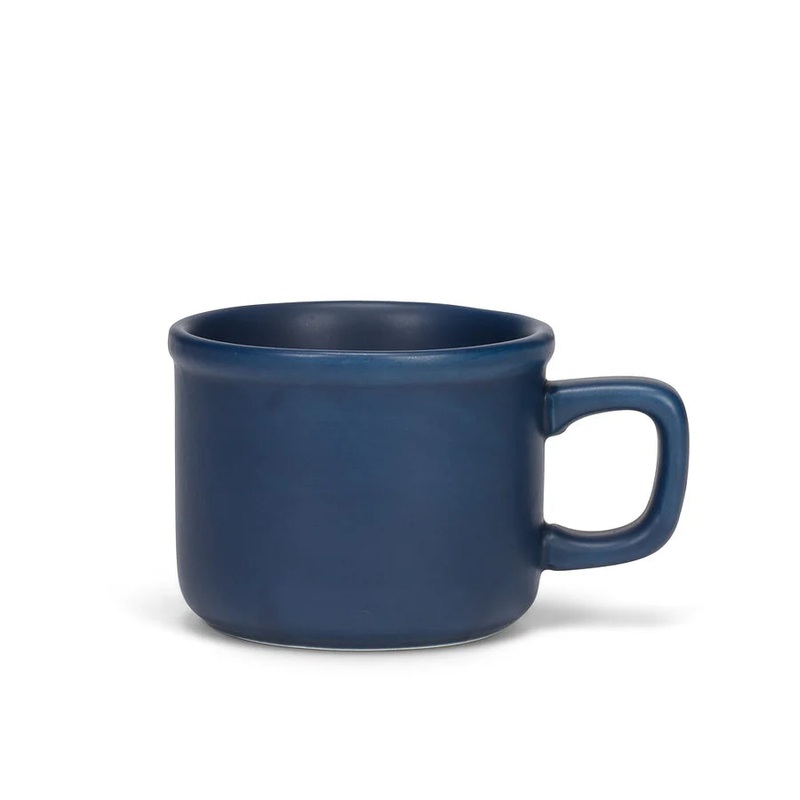 Espresso Cup, Matte Navy