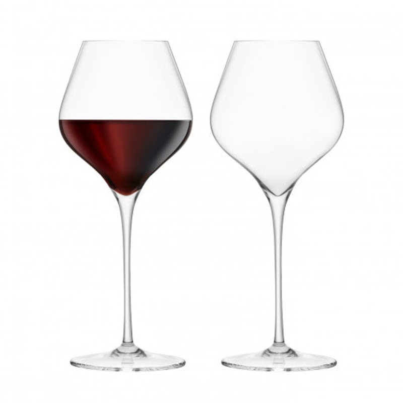 Burgundy Wine Glass Set