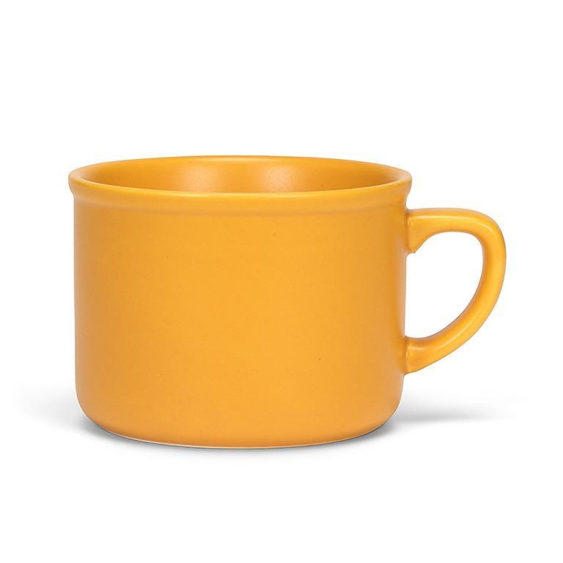 Cappuccino Cup, Matte Ochre