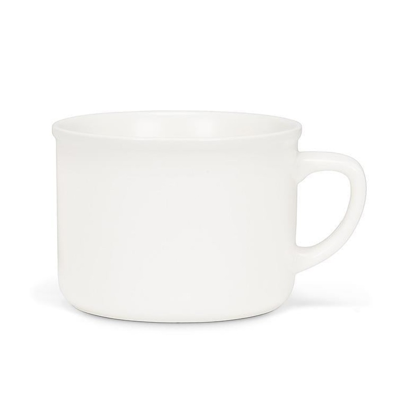 Cappuccino Cup, Matte White