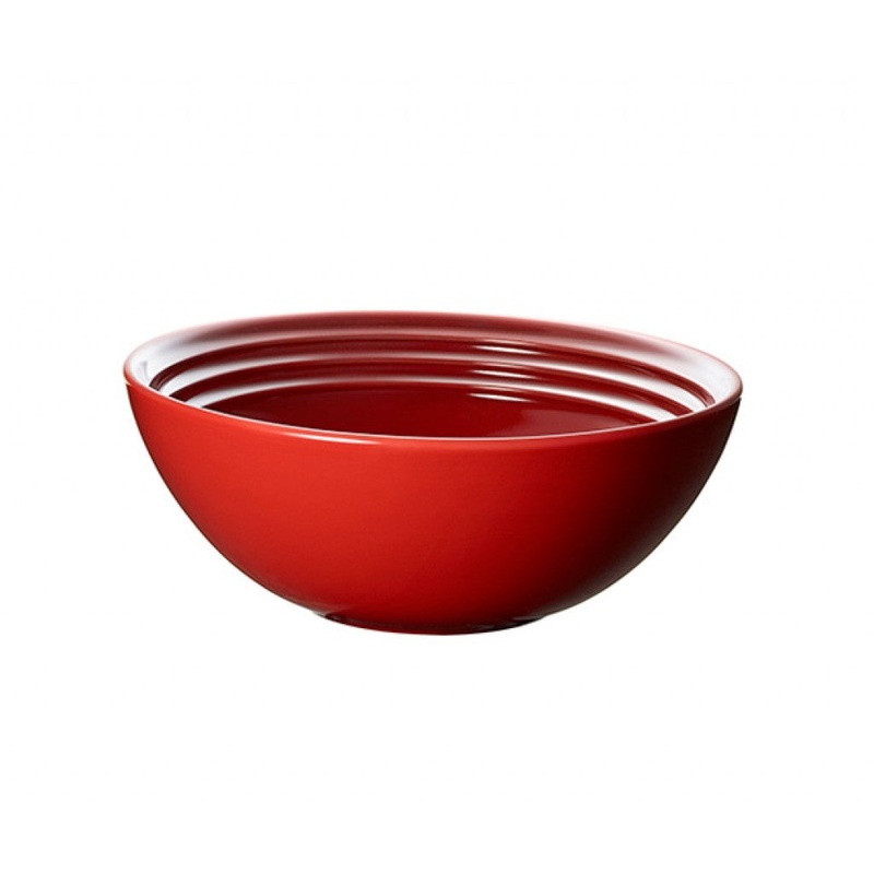 Cereal Bowl Set, Cerise