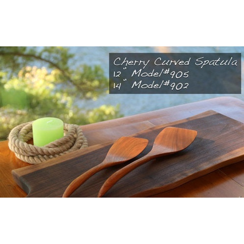 Cherry Wood Curved Spatula