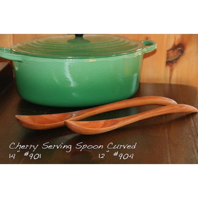 Cherry Wood Serving Spoon