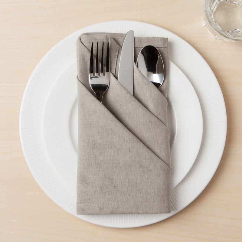 Cloth Napkin Set, Cobblestone