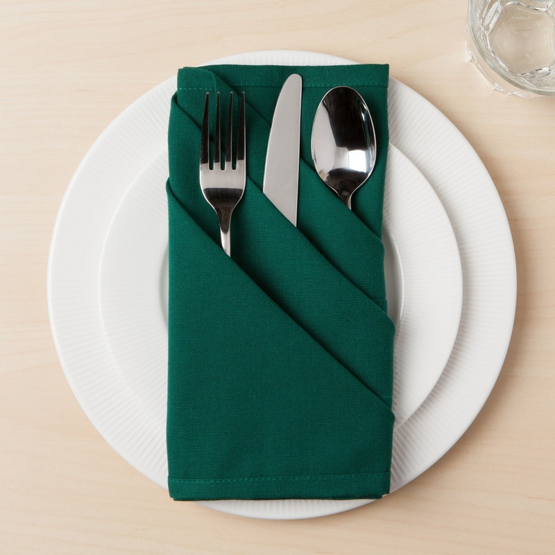 Cloth Napkin Set, Spruce Green