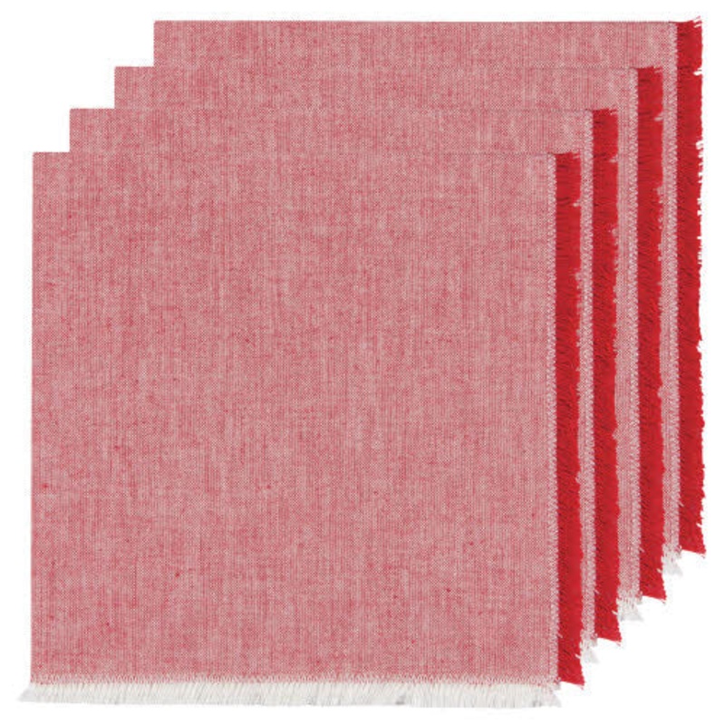 Cloth Napkins Set, Chili