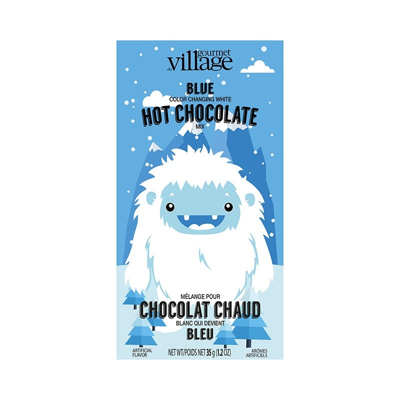Colour Changing Blue Hot Chocolate Yeti