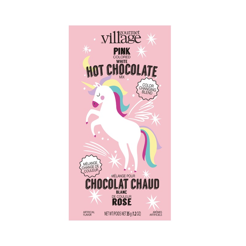 Colour Changing White Hot Chocolate Pink