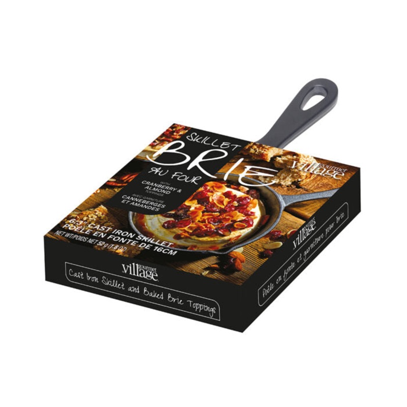 Brie Skillet Gift Set - Cranberry Almond Brie Topping