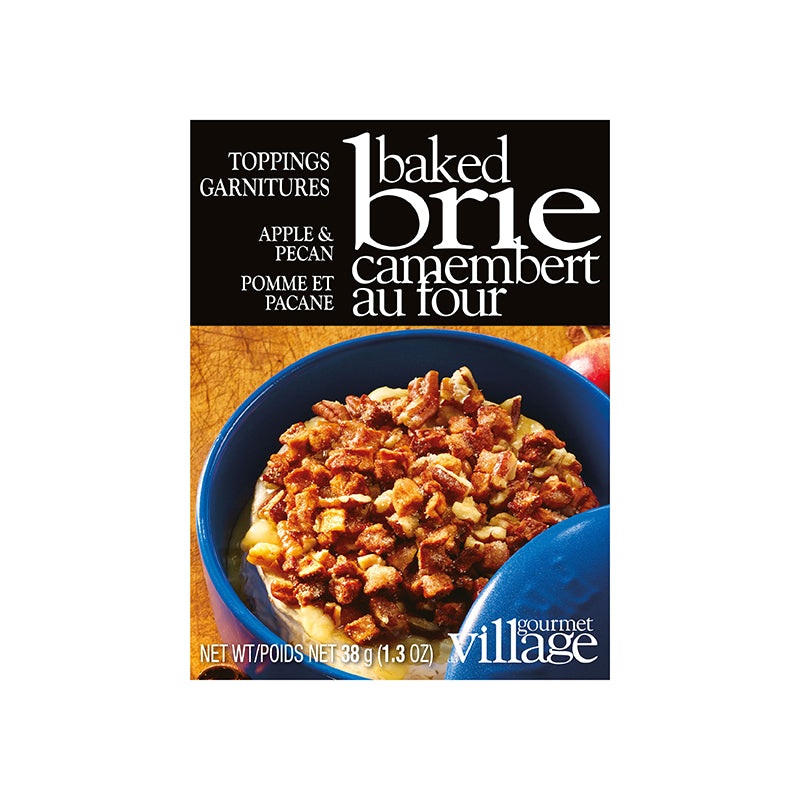 Brie Topping Apple Pecan