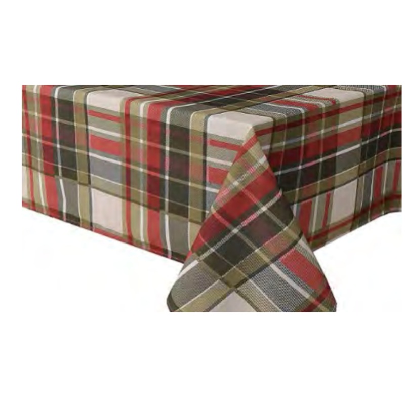 Tablecloth - Cream Carro Plaid