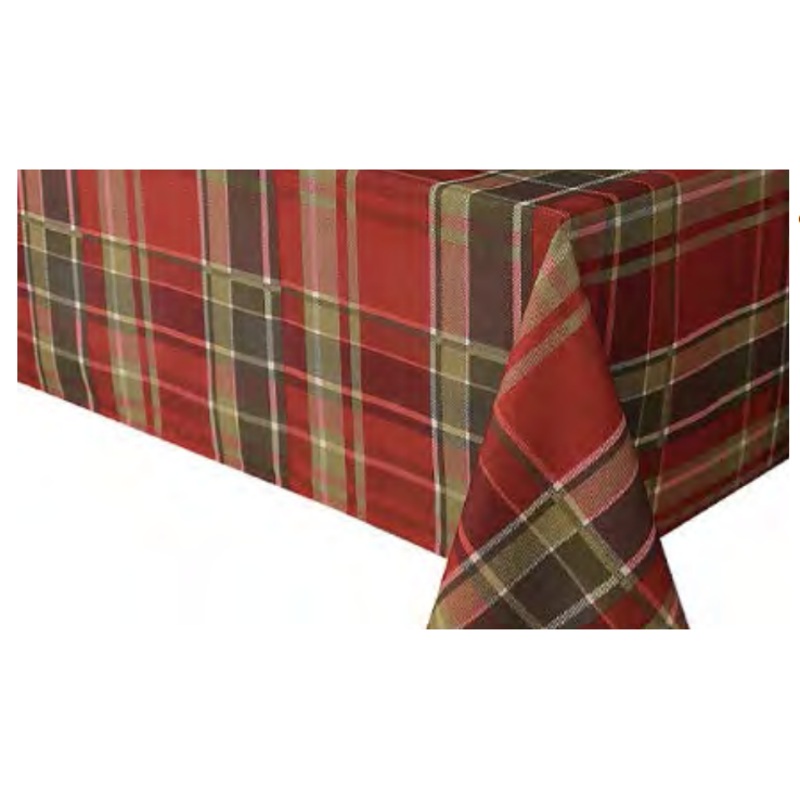 Tablecloths - Red Carro Plaid