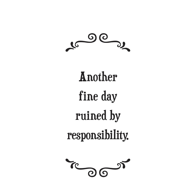 Tea Towel, Responsibility