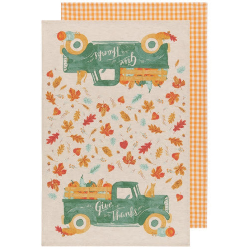 Tea Towel Set Autumn Harvest