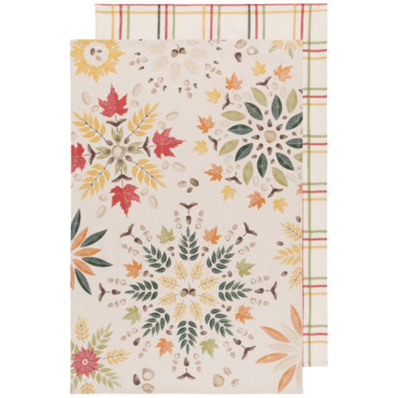 Tea Towel Set Fall Foliage