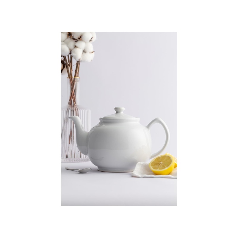 Teapot 10 cup, White