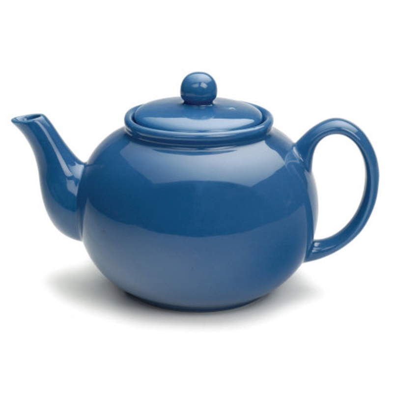 Teapot 6 cup, Light Blue