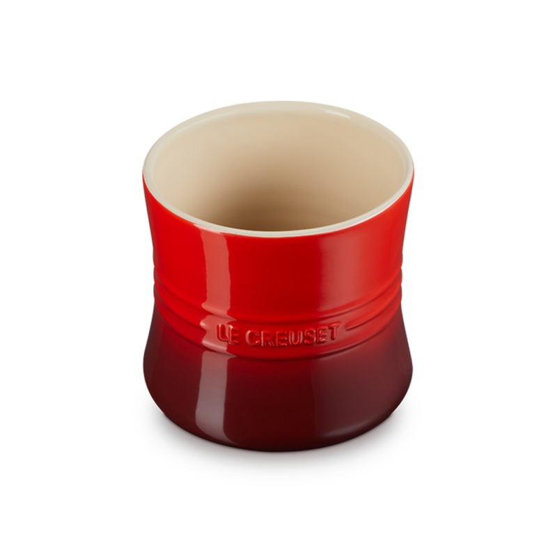Utensil Crock, Cerise