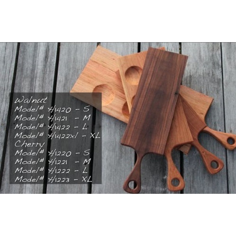 Walnut Charcuterie Board with Handle