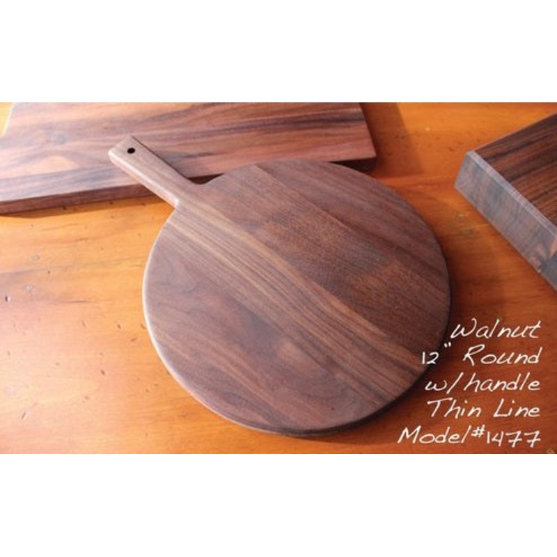 Walnut Round Paddle Board