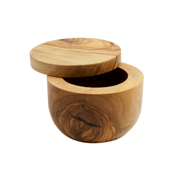 Salt Cellar, Olive Wood