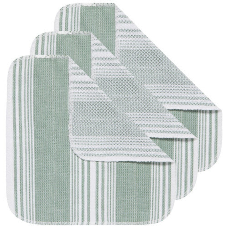 Scrub-it Dishcloths Set - Elm Green