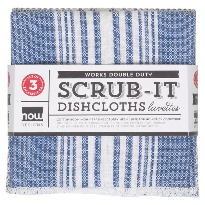 Scrub-it Dishcloths Set - Royal Blue
