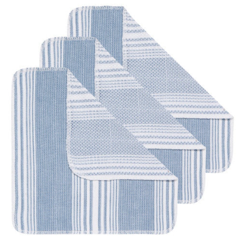 Scrub-it Dishcloths Set - Slate Blue