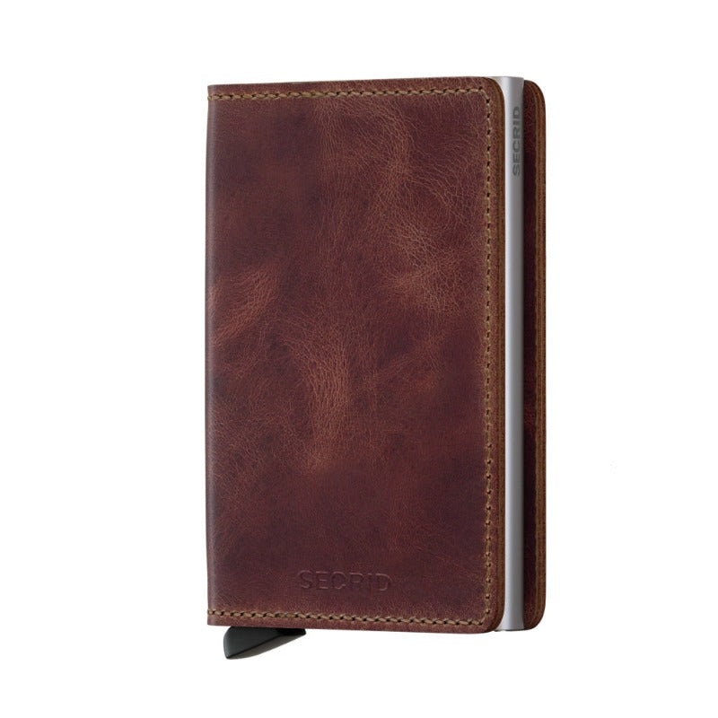 Slimwallet - Vintage Brown