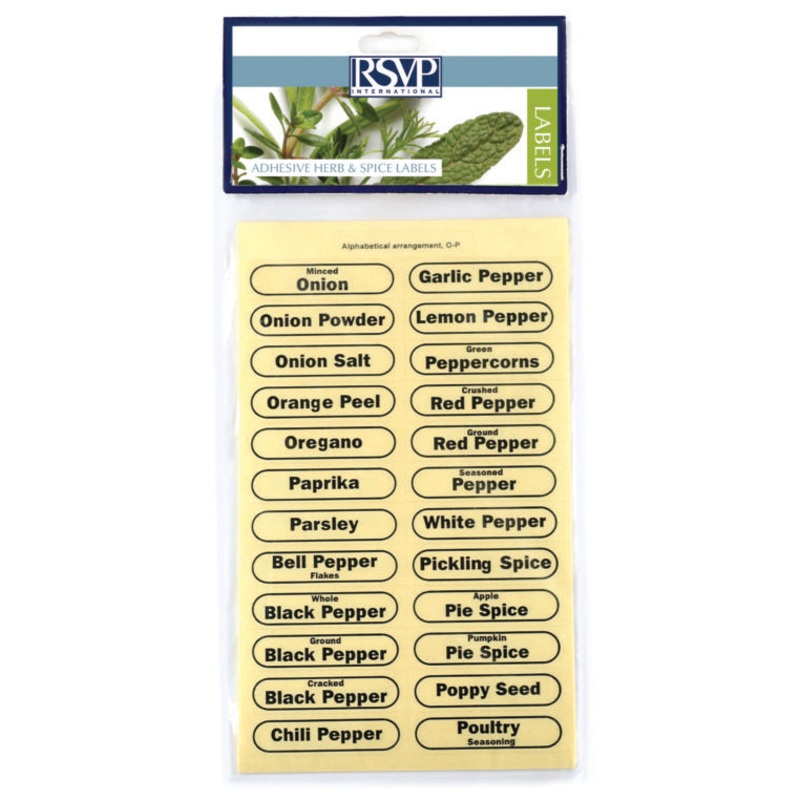 Spice Labels