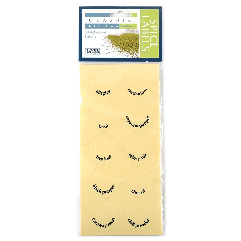 Spice Labels, Round