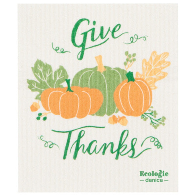 Swedish DIsh Cloth-  Autumn Harvest
