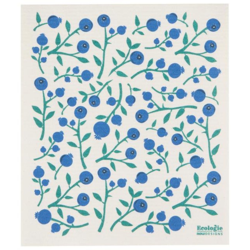 Swedish Dish Cloth Blueberries