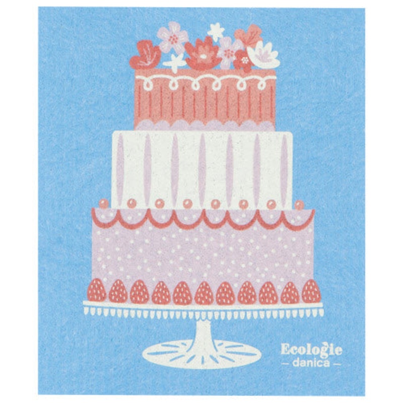 Swedish Dish Cloth Tower Cake